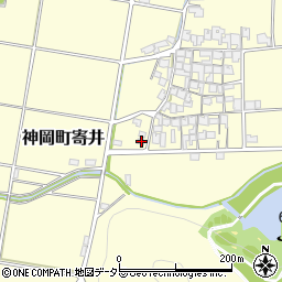 兵庫県たつの市神岡町寄井566周辺の地図