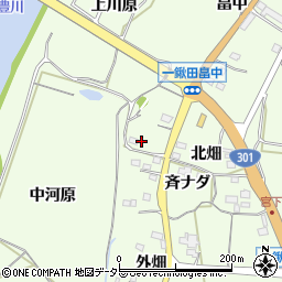 愛知県新城市一鍬田斉ナダ1周辺の地図