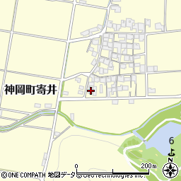 兵庫県たつの市神岡町寄井419周辺の地図