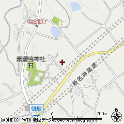 兵庫県宝塚市切畑林畑周辺の地図