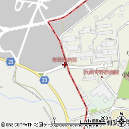 青野原病院周辺の地図