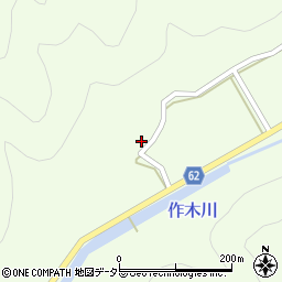 広島県三次市作木町下作木1036周辺の地図