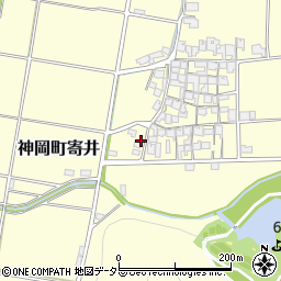 兵庫県たつの市神岡町寄井565周辺の地図
