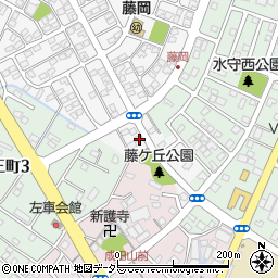 唐木屋藤枝店周辺の地図