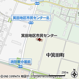 三重県鈴鹿市中箕田町1131-1周辺の地図