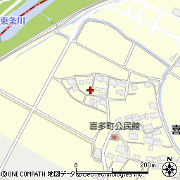 兵庫県小野市喜多町446周辺の地図