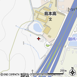 大阪府三島郡島本町桜井周辺の地図