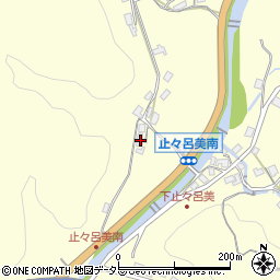 大阪府箕面市下止々呂美890周辺の地図