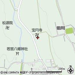 愛知県豊川市上長山町田川34周辺の地図