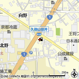 コスモセルフステーション京都ＳＳ周辺の地図