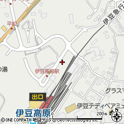 ニッポンレンタカー伊豆高原駅前営業所周辺の地図
