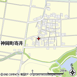 兵庫県たつの市神岡町寄井423-2周辺の地図