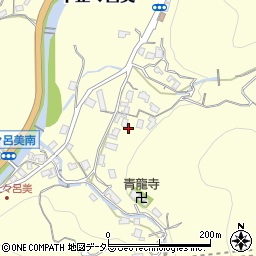 大阪府箕面市下止々呂美858-1周辺の地図