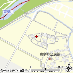 兵庫県小野市喜多町445周辺の地図