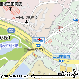 カットハウスリフレ三田店周辺の地図