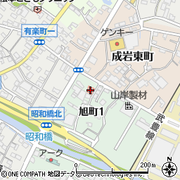 藤條医院周辺の地図