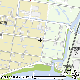 静岡県焼津市岡当目129周辺の地図