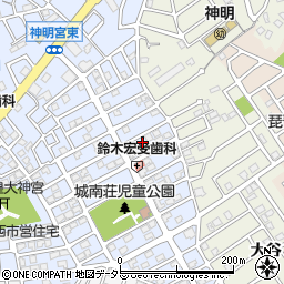 京都府宇治市神明宮東100-6周辺の地図