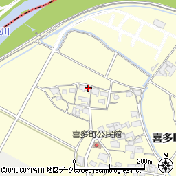 兵庫県小野市喜多町439周辺の地図