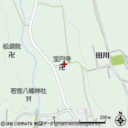 愛知県豊川市上長山町田川33周辺の地図