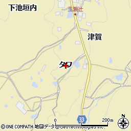兵庫県宝塚市玉瀬タワ周辺の地図