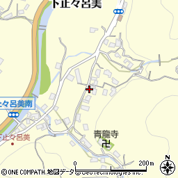 大阪府箕面市下止々呂美857周辺の地図