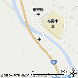 広島県三次市布野町上布野2076周辺の地図