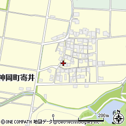 兵庫県たつの市神岡町寄井320周辺の地図