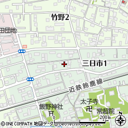 〒513-0807 三重県鈴鹿市三日市の地図