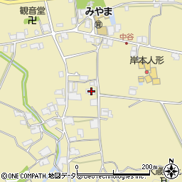 兵庫県小野市中谷町384周辺の地図