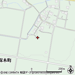 兵庫県小野市久保木町261周辺の地図