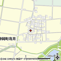 兵庫県たつの市神岡町寄井319周辺の地図