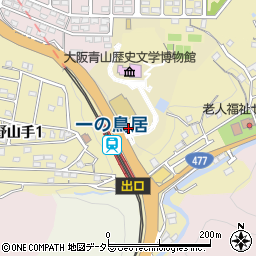 兵庫県川西市長尾町9周辺の地図