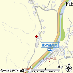 大阪府箕面市下止々呂美892周辺の地図