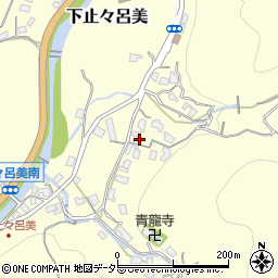 大阪府箕面市下止々呂美869周辺の地図