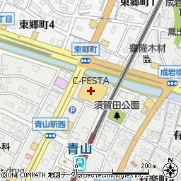 あかのれんＣ・フェスタ店周辺の地図