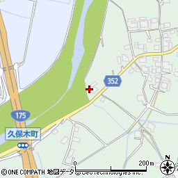兵庫県小野市久保木町1208周辺の地図