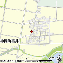 兵庫県たつの市神岡町寄井424周辺の地図