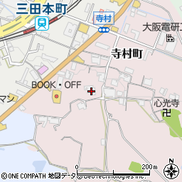 兵庫県三田市寺村町4416周辺の地図