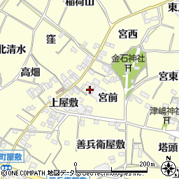 石川園製茶工場周辺の地図