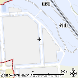 愛知県幸田町（額田郡）永野（外山）周辺の地図