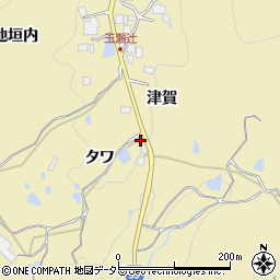 兵庫県宝塚市玉瀬タワ19周辺の地図