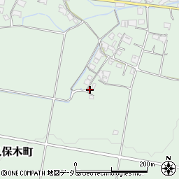 兵庫県小野市久保木町256周辺の地図