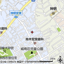 京都府宇治市神明宮東102-4周辺の地図