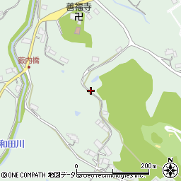 滋賀県甲賀市甲賀町和田周辺の地図