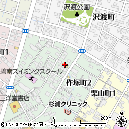杉浦商店周辺の地図