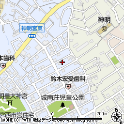 京都府宇治市神明宮東102-9周辺の地図