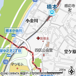 京都府八幡市橋本焼野周辺の地図