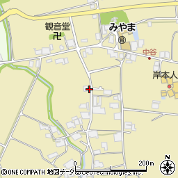 兵庫県小野市中谷町397-1周辺の地図