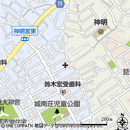 京都府宇治市神明宮東102-1周辺の地図